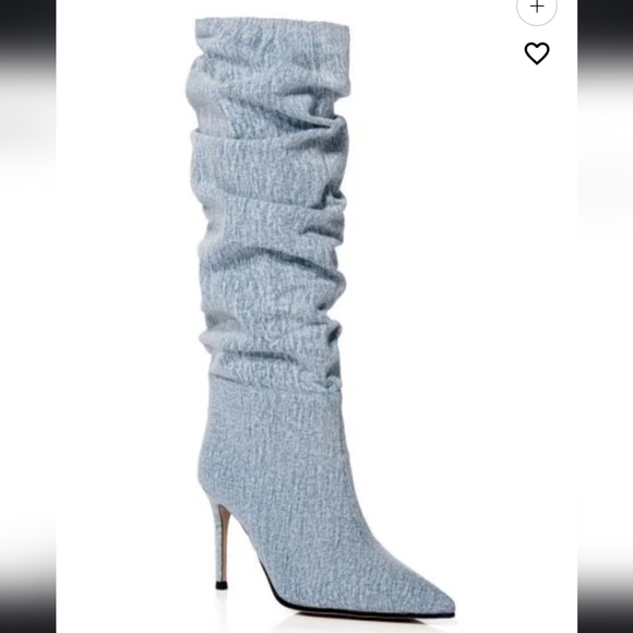 Azalea wang denim slouch boots - Picture 2 of 8